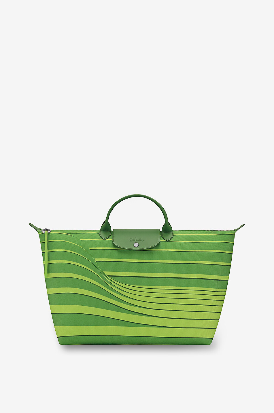 Sac de voyage en toile rayé Le Pliage Collection