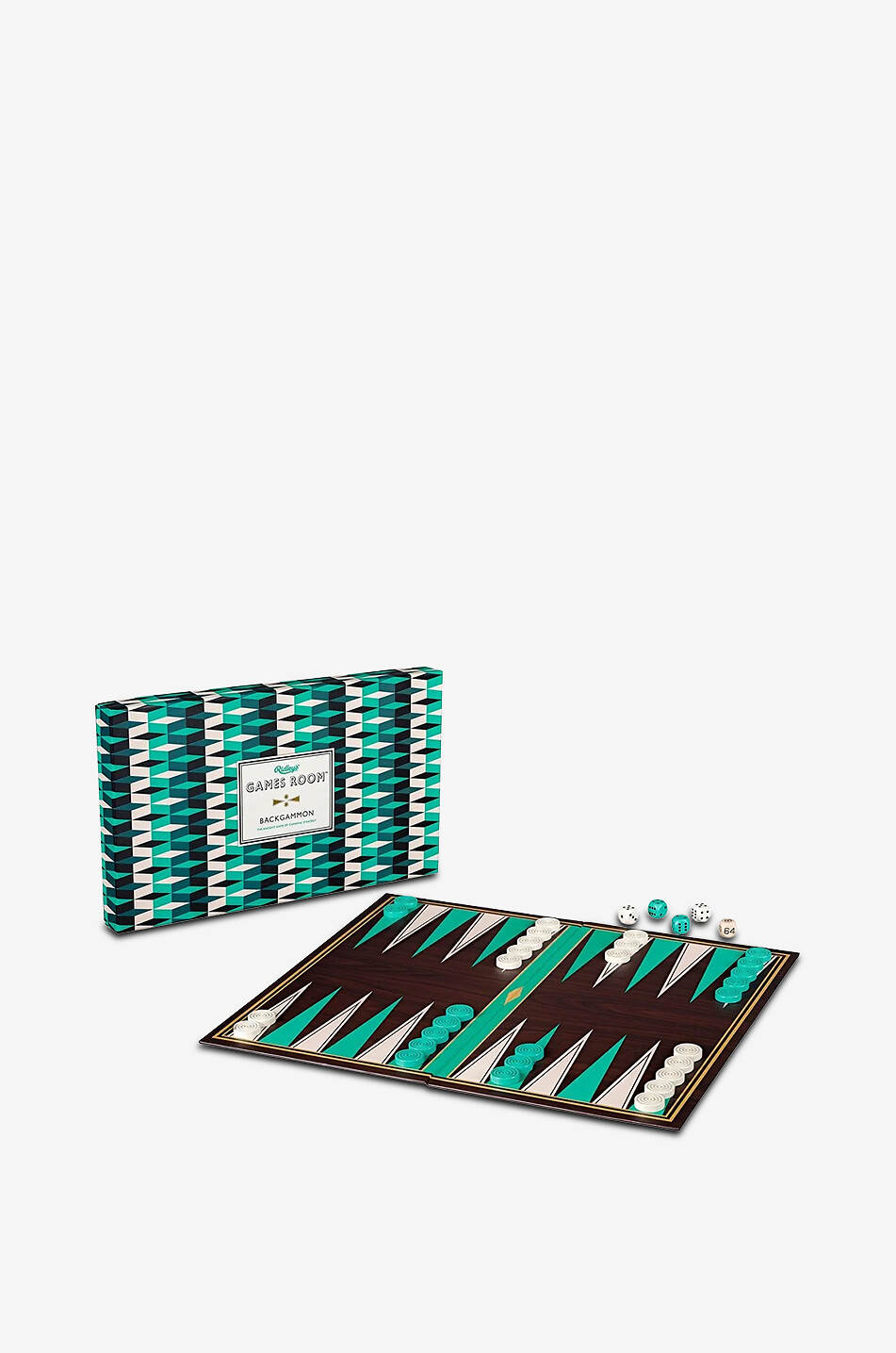NEW MAGS Jeu de backgammon avec plateau et dés Maison MULTICOLORE 2