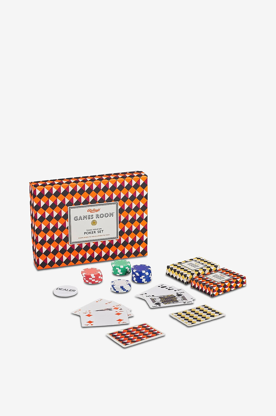 NEW MAGS Coffret de poker avec jetons et cartes à jouer Maison MULTICOLORE 2