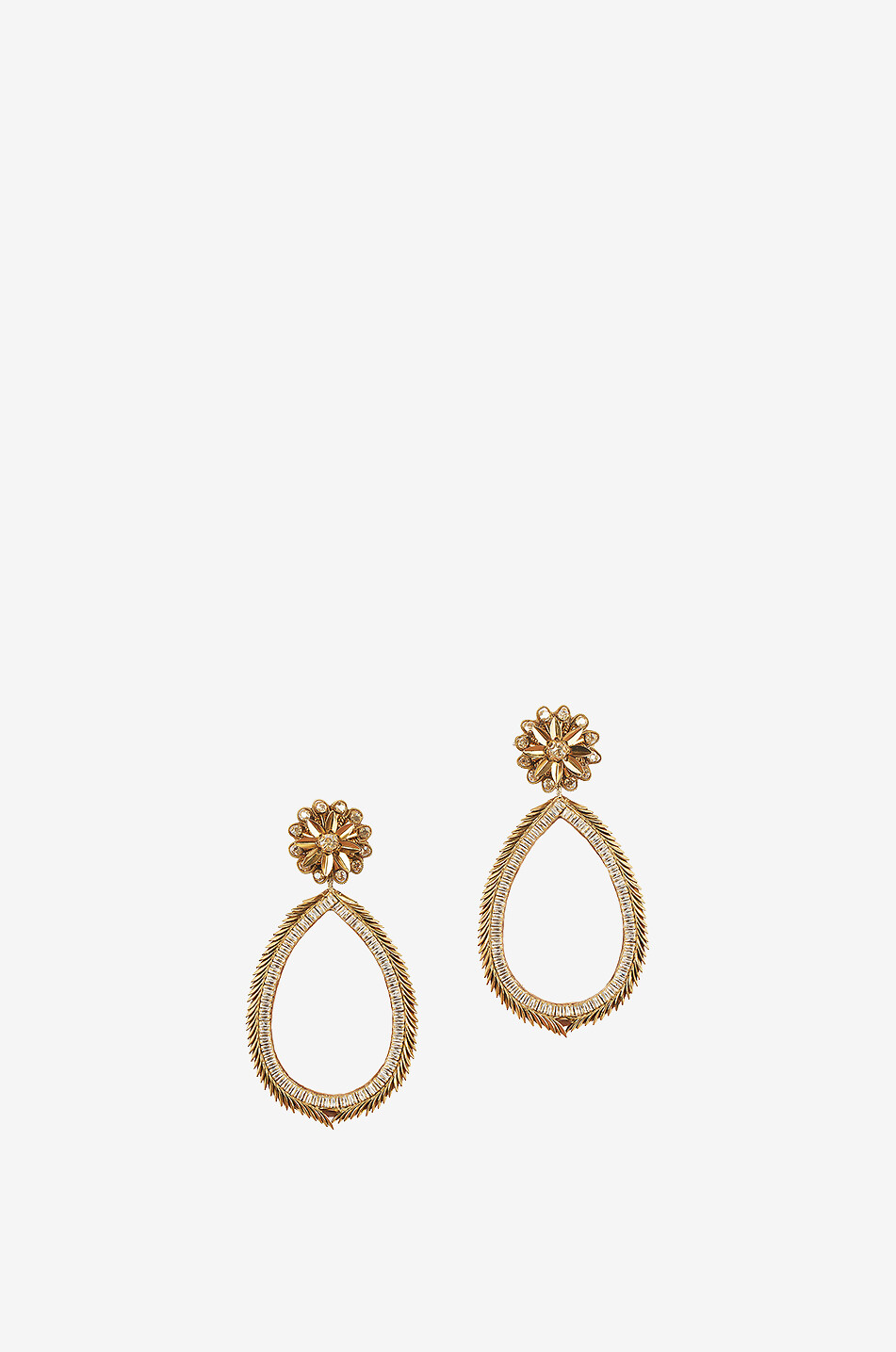 Boucles d'oreilles pendantes ornées de perles de verre Najia