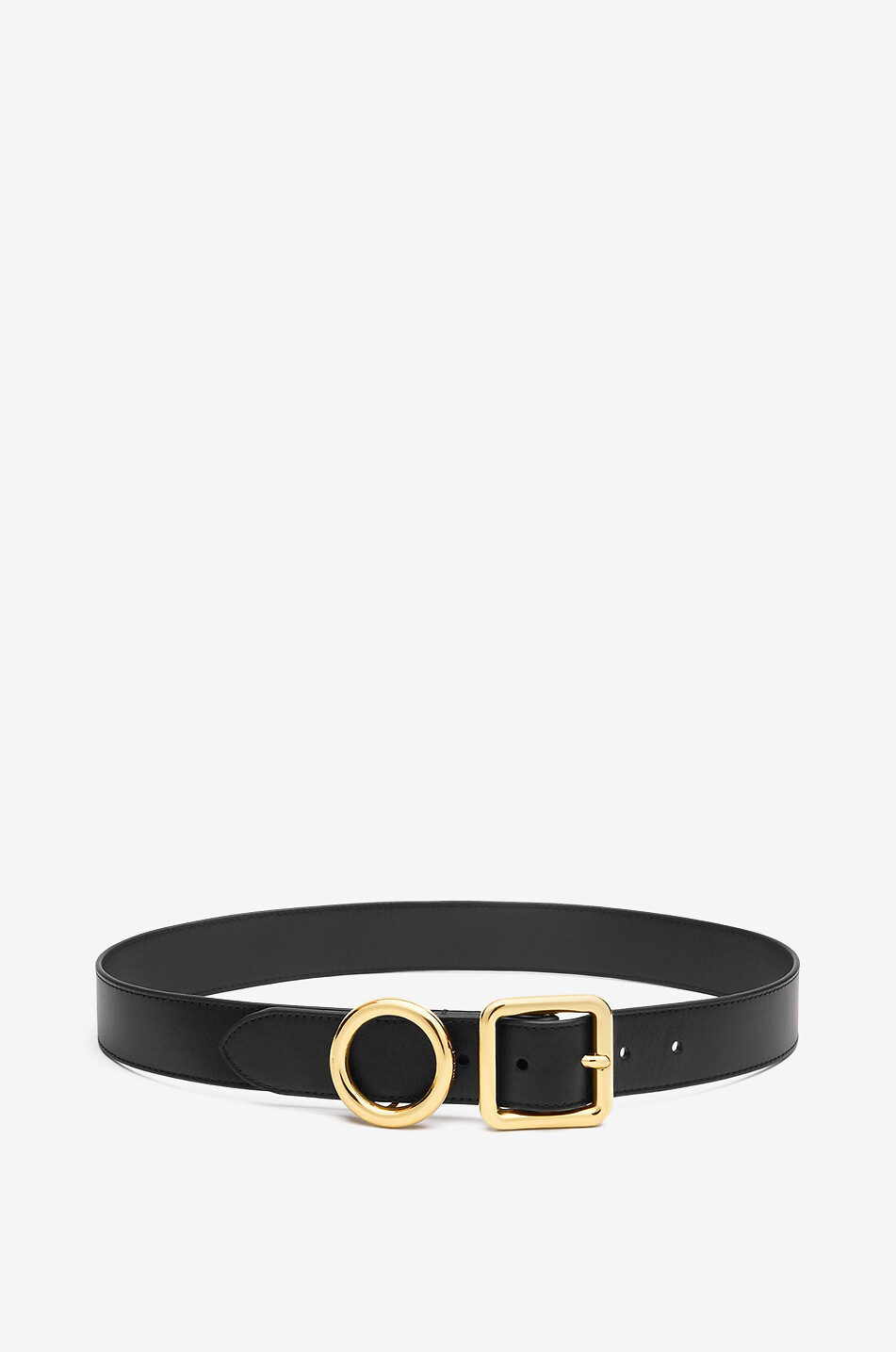 JACQUEMUS Glattleder-Gürtel La Ceinture Regalo Damen SCHWARZ 1