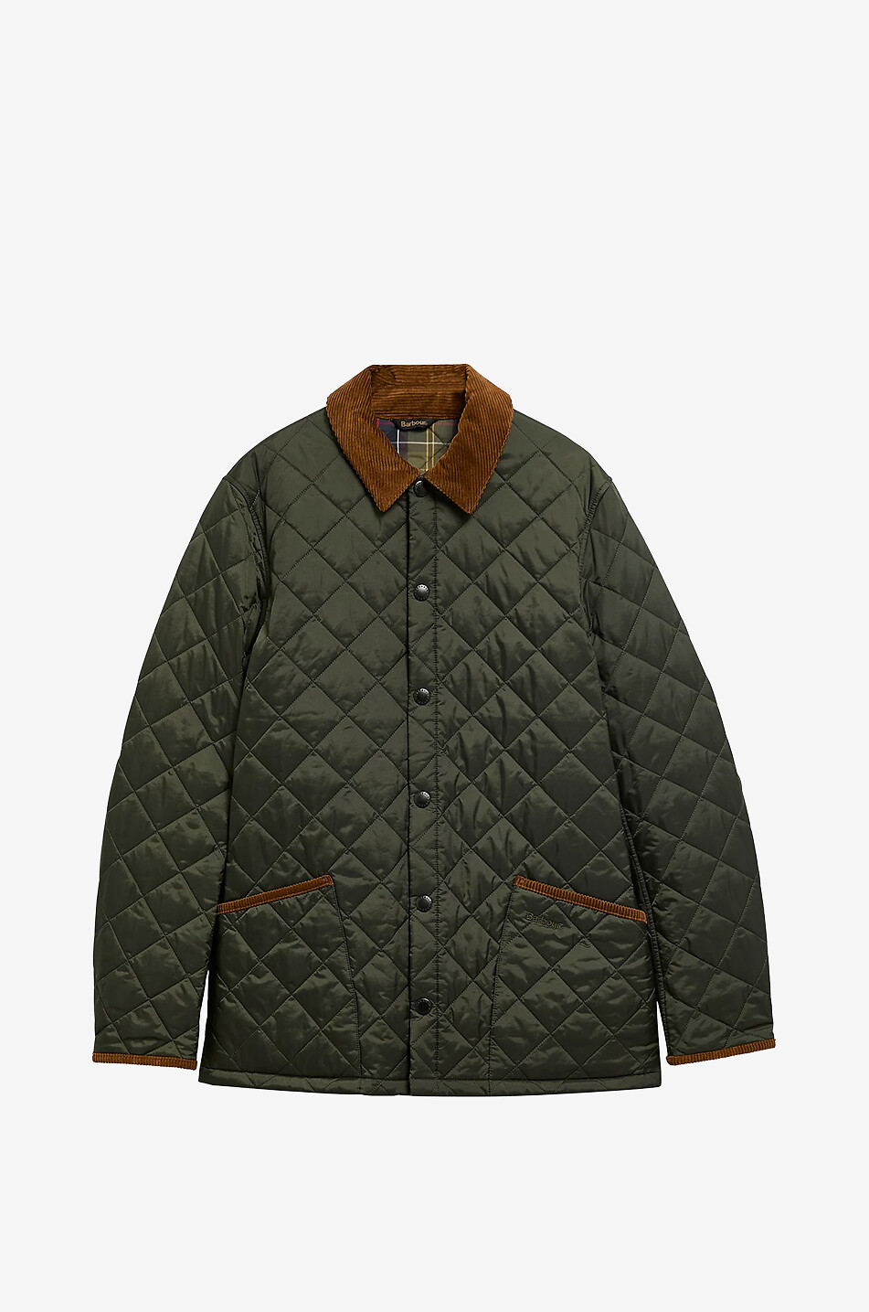 Herit Liddesdale quilted shirt-collar lightweight jacket