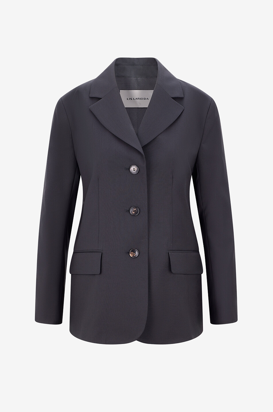 Langer Blazer aus Schurwolle und Mohair Nathalia
