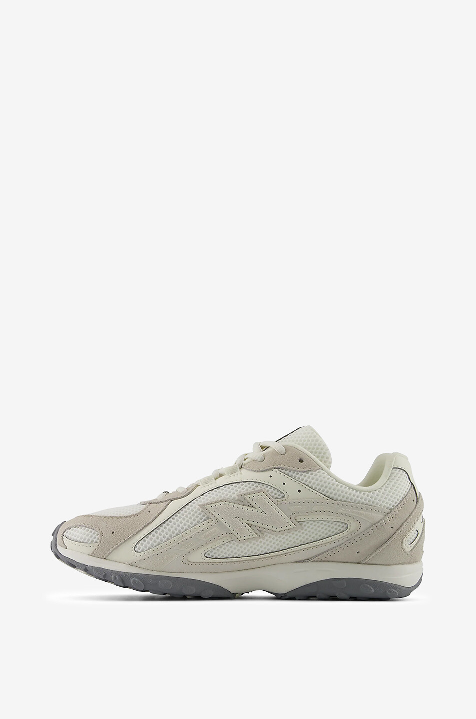NEW BALANCE 204L suede and mesh low-top sneakers Men EGGSHELL 3