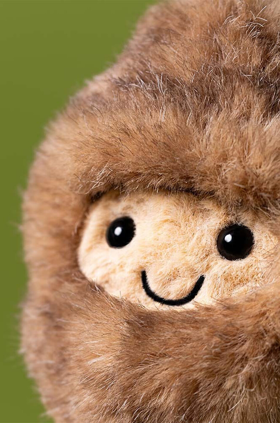 JELLYCAT Yeti-Monster-Kuscheltier für Kinder Amuseables Peanut Yeti  HELLBRAUN 5