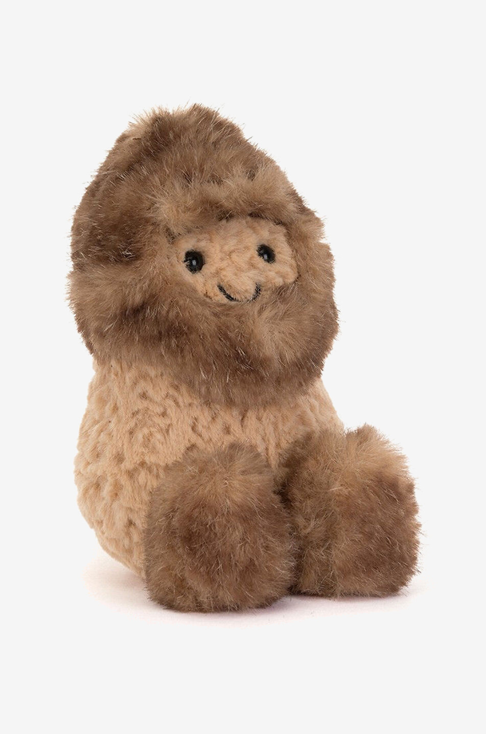 JELLYCAT Yeti-Monster-Kuscheltier für Kinder Amuseables Peanut Yeti  HELLBRAUN 1