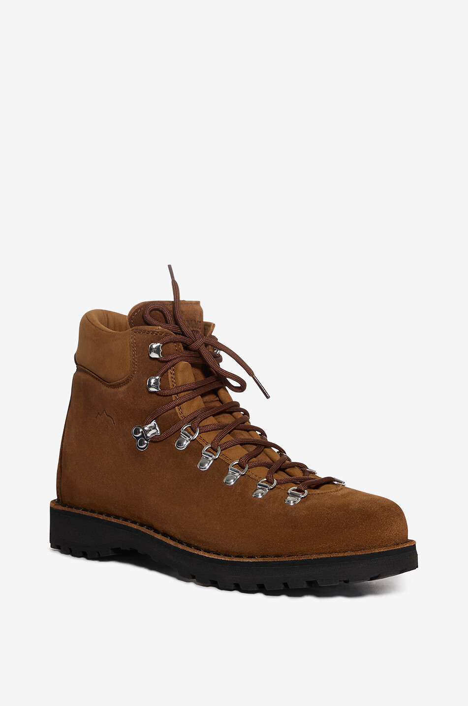 DIEMME Roccia Vet suede lace-up mountain boots Men DARK BROWN 1