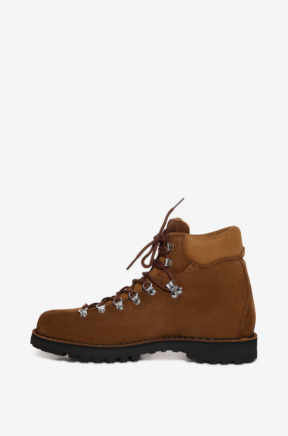 DIEMME Roccia Vet suede lace-up mountain boots Men DARK BROWN 3