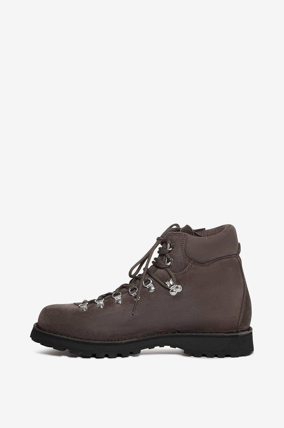 DIEMME Roccia Vet suede lace-up après-ski boots Men DARK BROWN 3