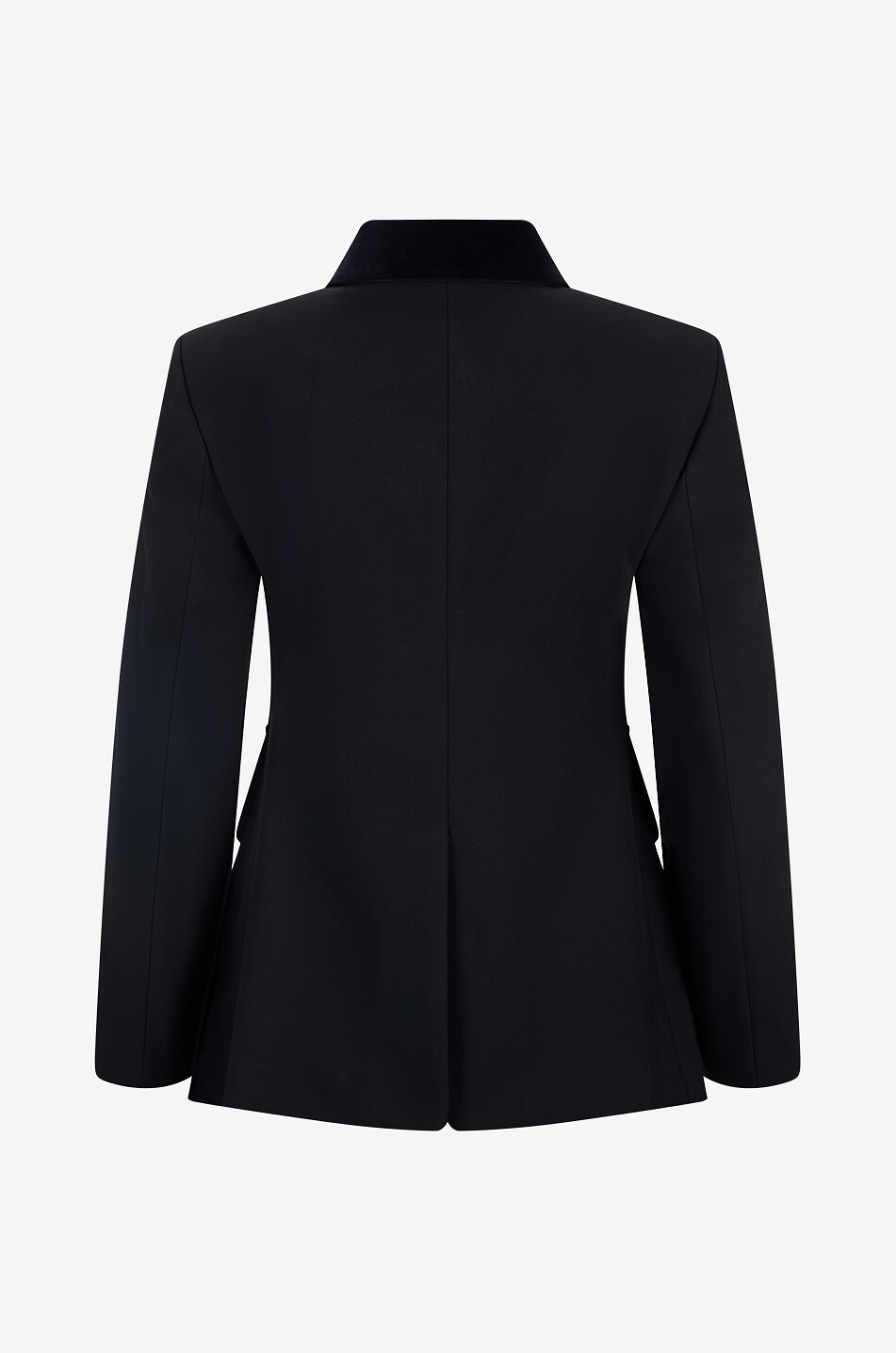 DESTREE Tamara Gallie viscose fitted shirt-collar lightweight jacket Women BLACK 2