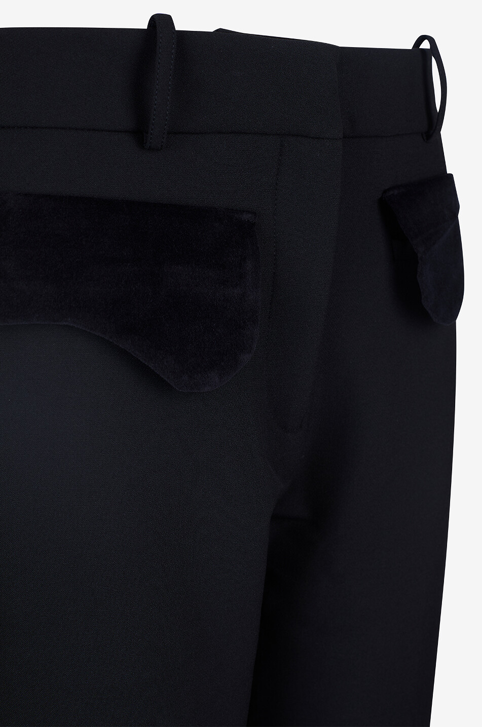 DESTREE Tina Gallie blended cotton straight-leg trousers Women BLACK 3