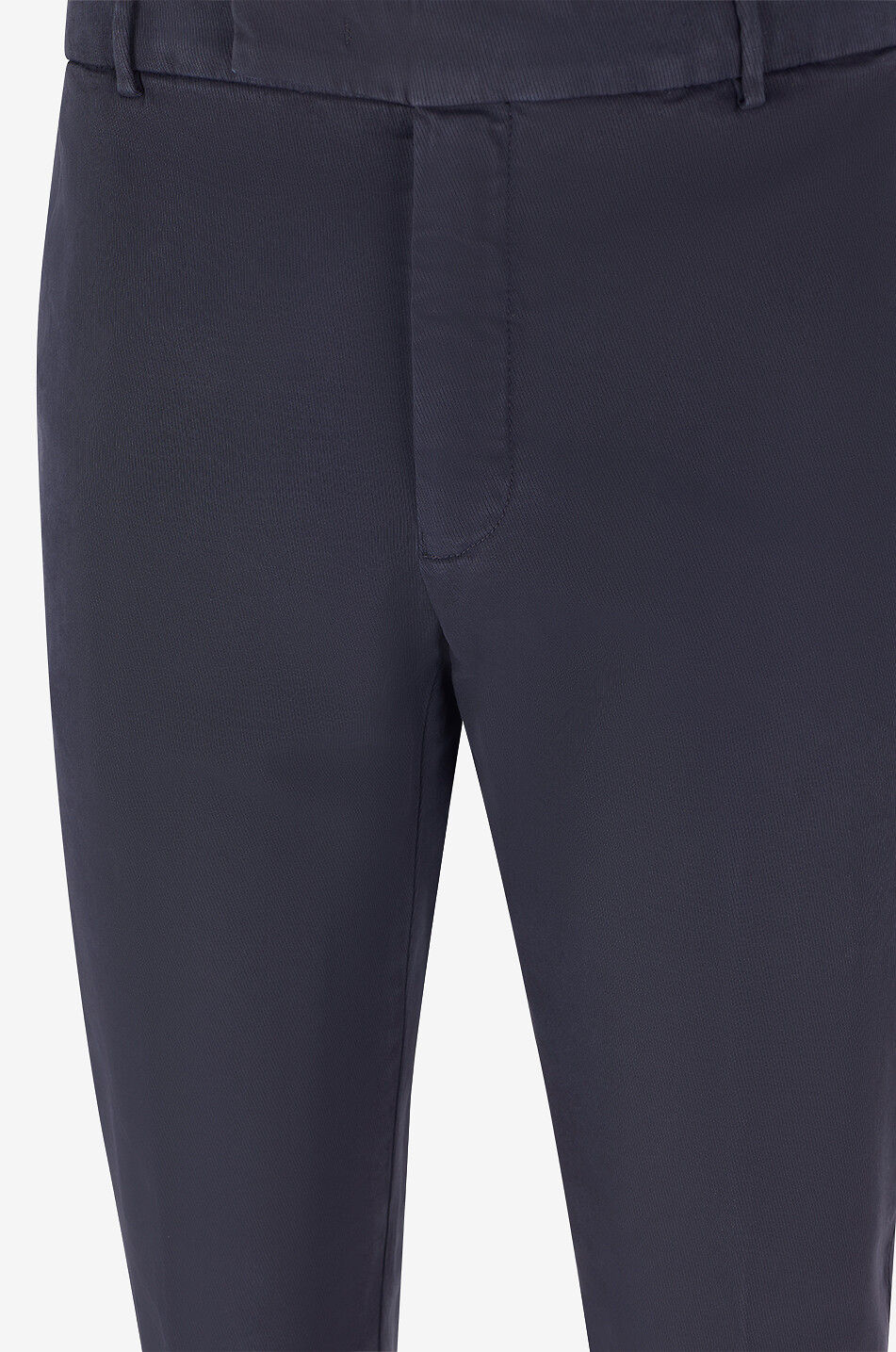 BONGENIE Straight-leg cigarette trousers in blended cotton Men DARK BLUE 3