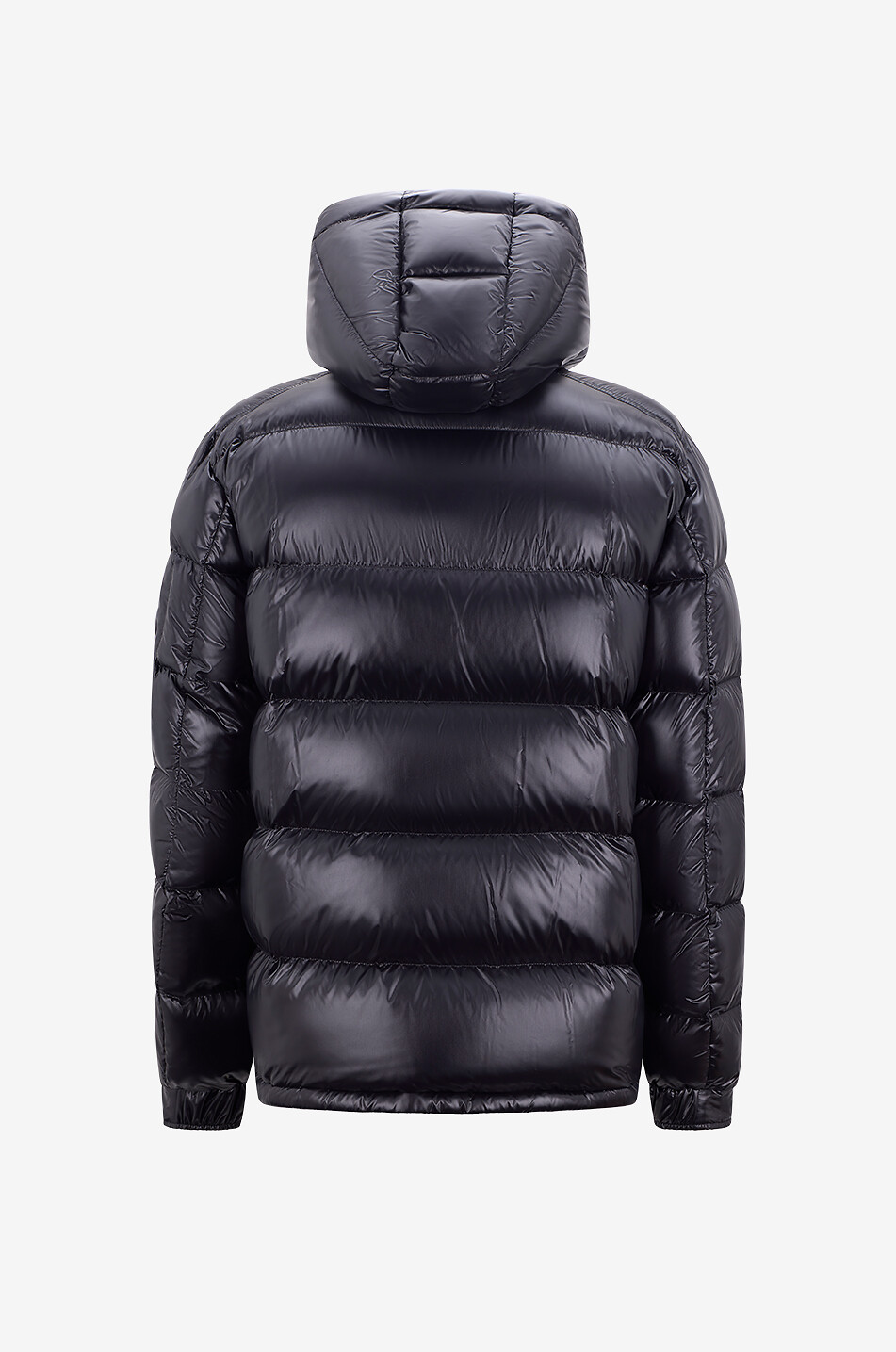 HERNO Doudoune courte à capuche en tissu technique matelassé Homme NOIR 2