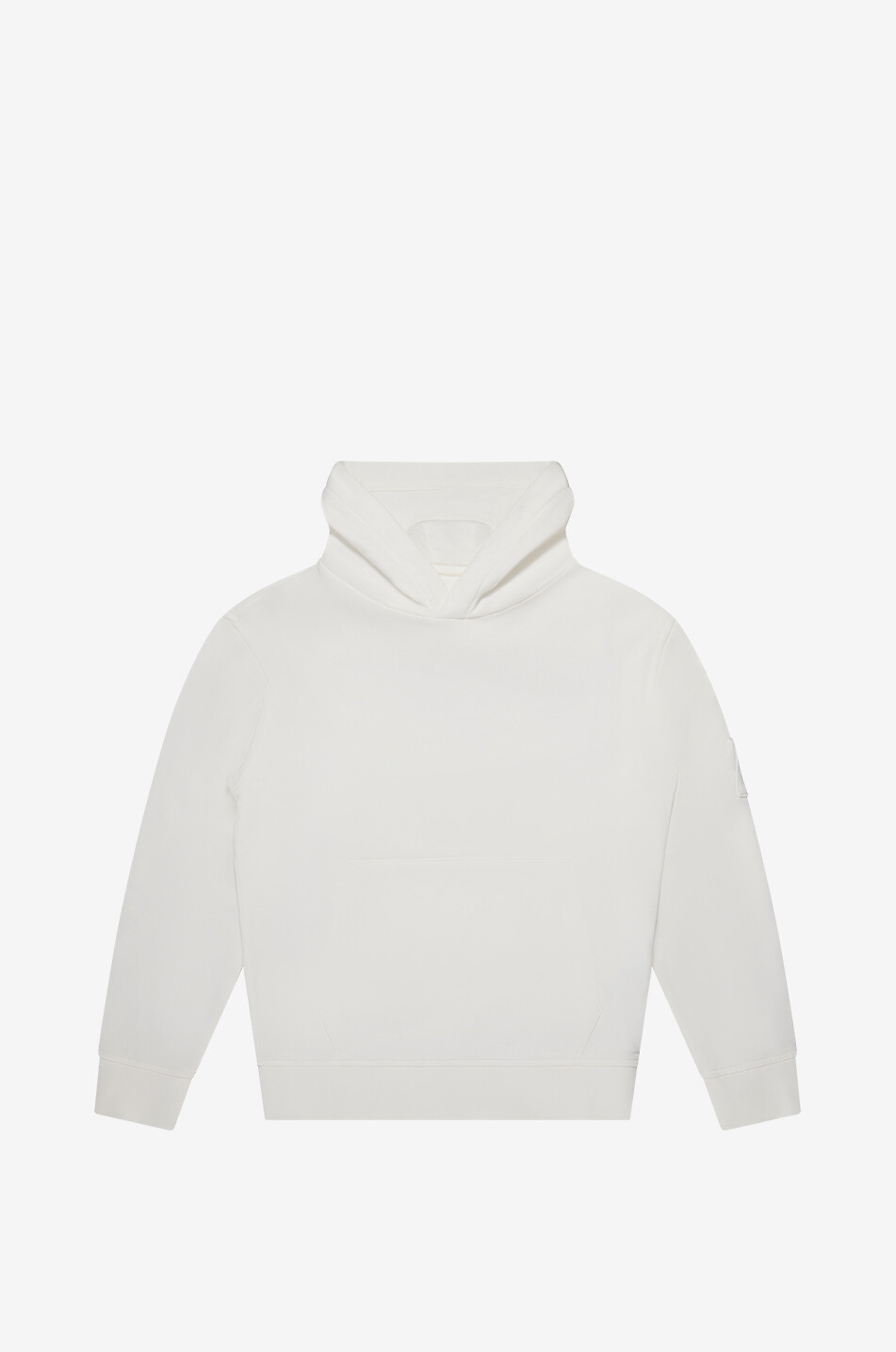 Lens hooded cotton sweatshirt boy's