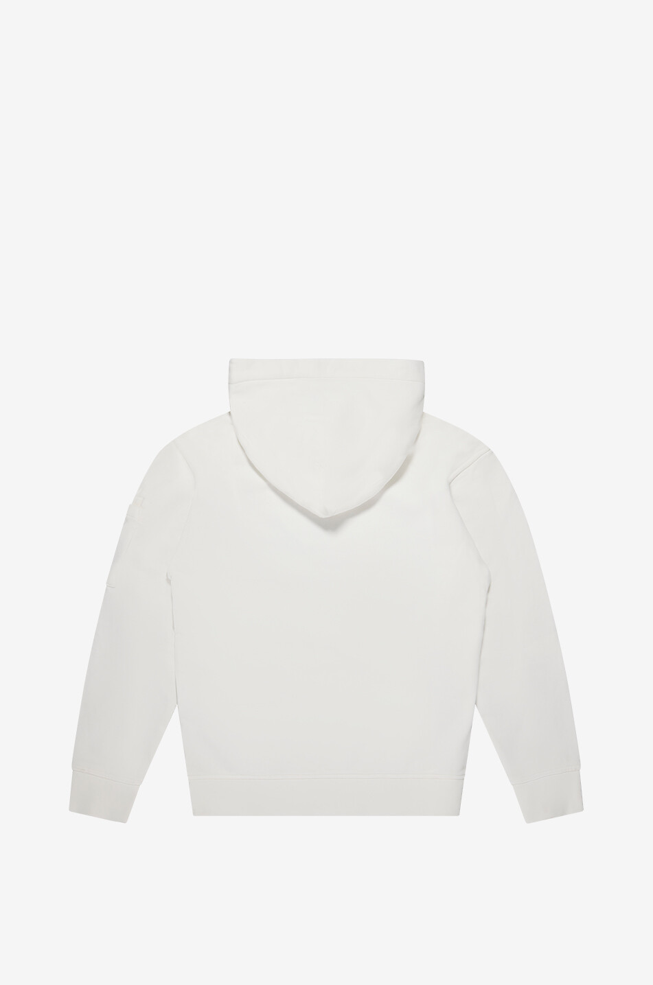 C.P. COMPANY U16 Lens hooded cotton sweatshirt boy's Boy EGGSHELL 2