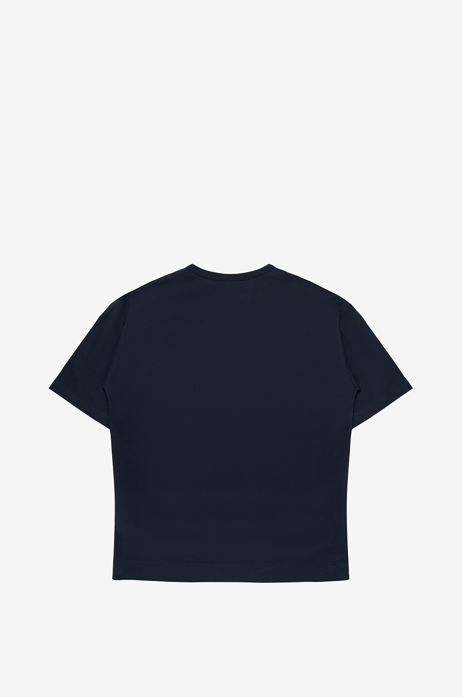 C.P. COMPANY U16 T-shirt à manches courtes en coton garçon brodé logo Garçon BLEU FONCE 2