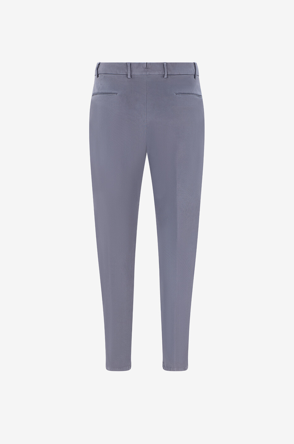 BONGENIE Straight-leg cigarette trousers in blended cotton Men DARK GREY 2