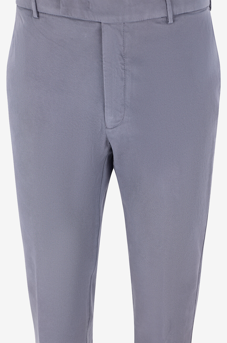 BONGENIE Straight-leg cigarette trousers in blended cotton Men DARK GREY 3