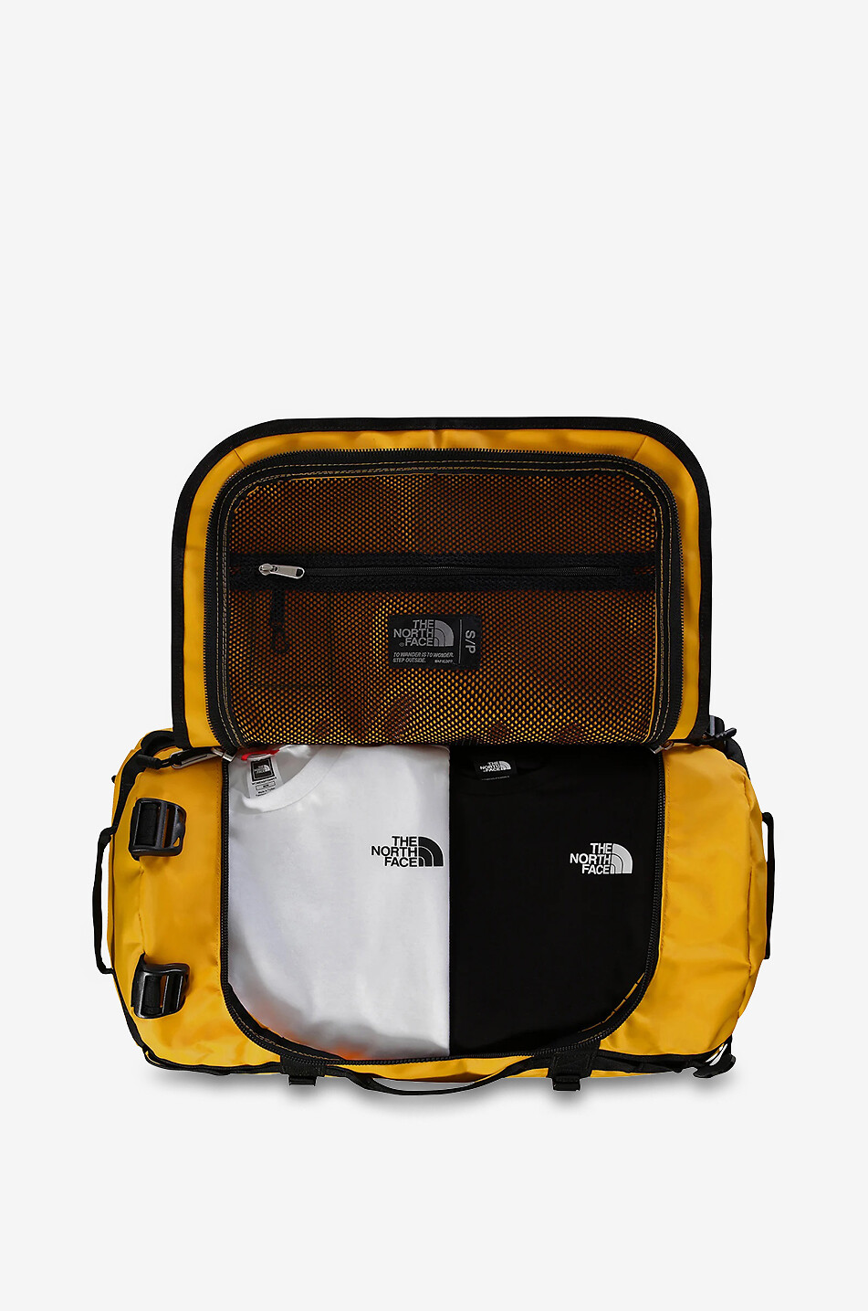 THE NORTH FACE Base Camp 50L coated technical fabric travel bag Men YELLOW 5