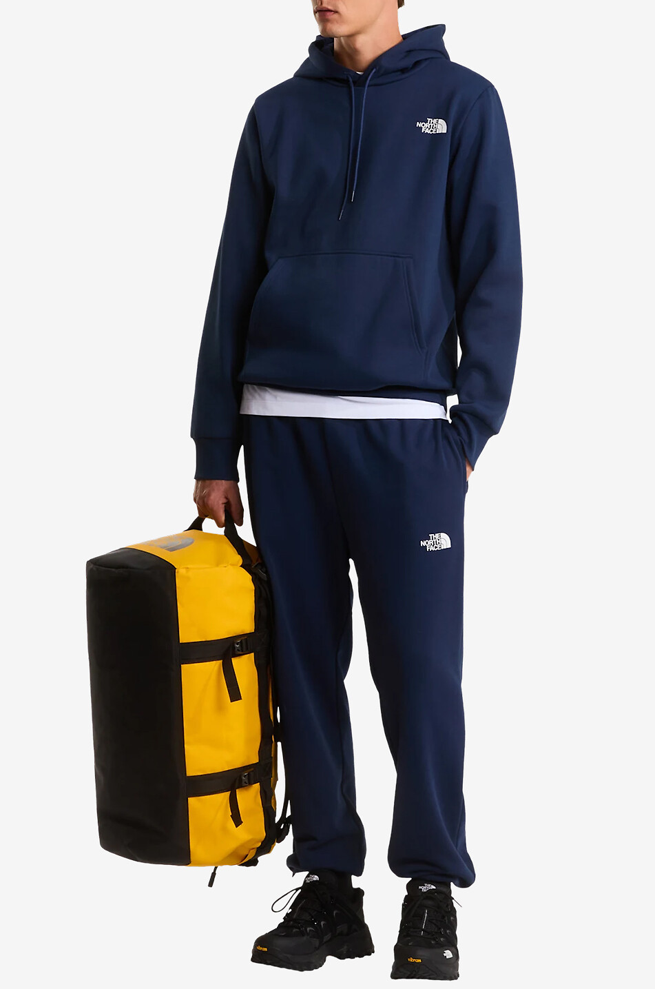 THE NORTH FACE Base Camp 50L coated technical fabric travel bag Men YELLOW 4