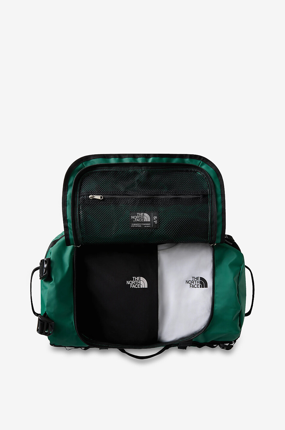 THE NORTH FACE Base Camp 50L coated technical fabric travel bag Men DARK GREEN 5