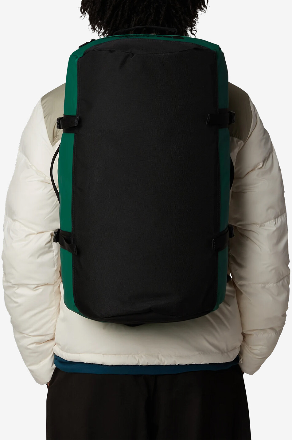 THE NORTH FACE Base Camp 50L coated technical fabric travel bag Men DARK GREEN 3