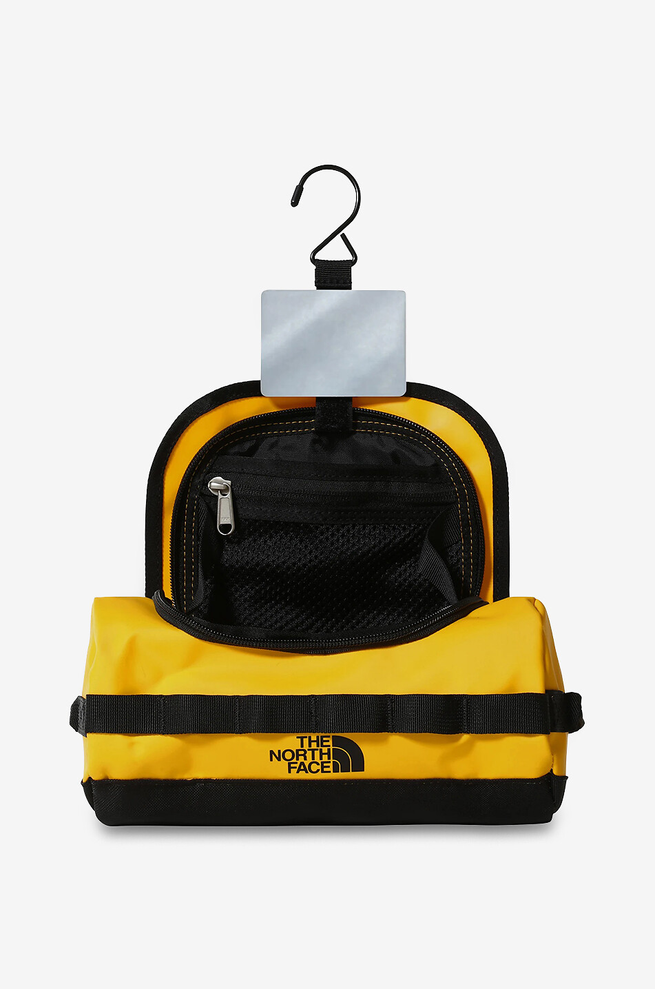 THE NORTH FACE Trousse de toilette de voyage en tissu technique Base Camp - S Homme JAUNE 2