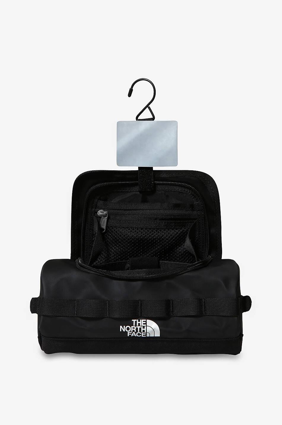 THE NORTH FACE Trousse de toilette de voyage en tissu technique Base Camp - S Homme NOIR 2