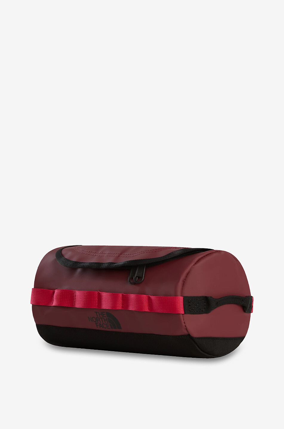 THE NORTH FACE Base Camp S technical fabric travel toiletry bag Men DARK RED 1