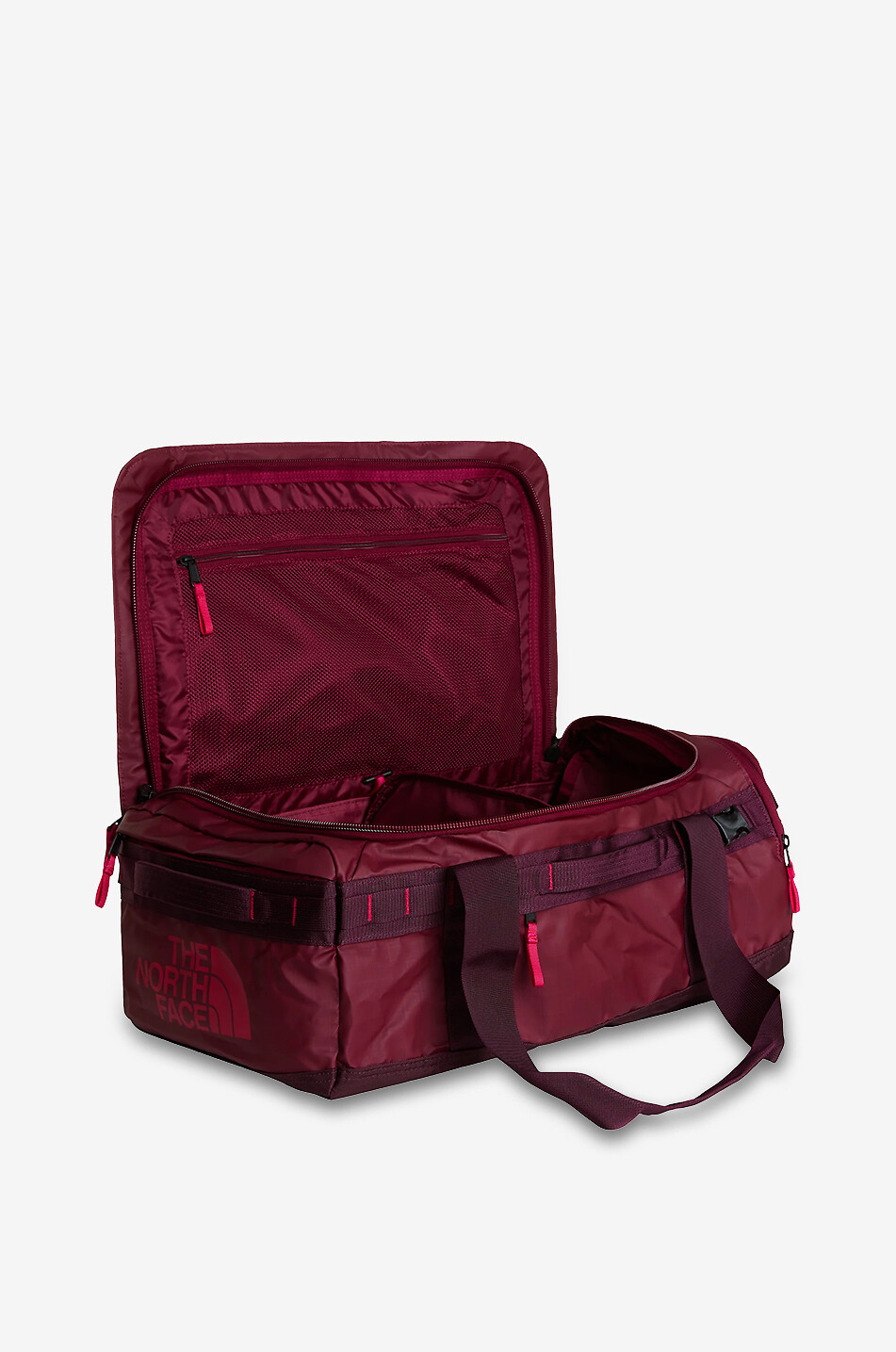 THE NORTH FACE Base Camp Voyager 42L convertible travel backpack Men DARK RED 4