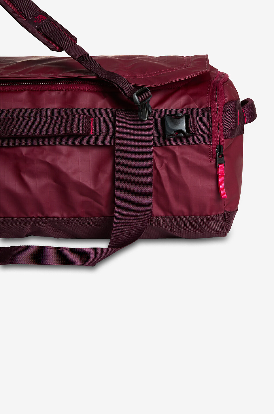 THE NORTH FACE Base Camp Voyager 42L convertible travel backpack Men DARK RED 5