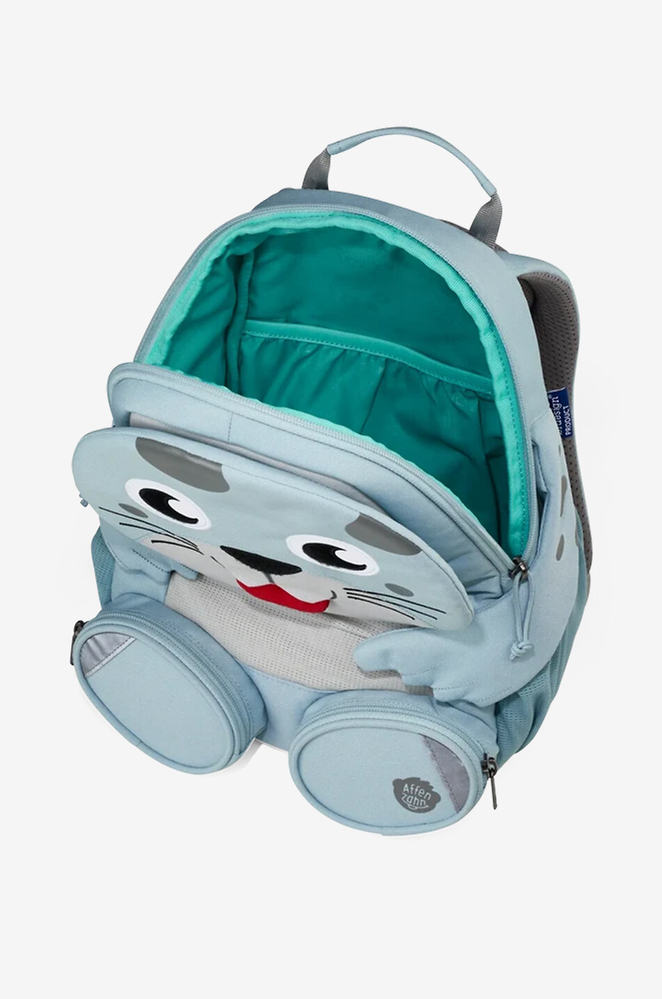 AFFENZAHN Sac à dos phoque enfant Grand Ami Phoque Unisexe BLEU CLAIR 5