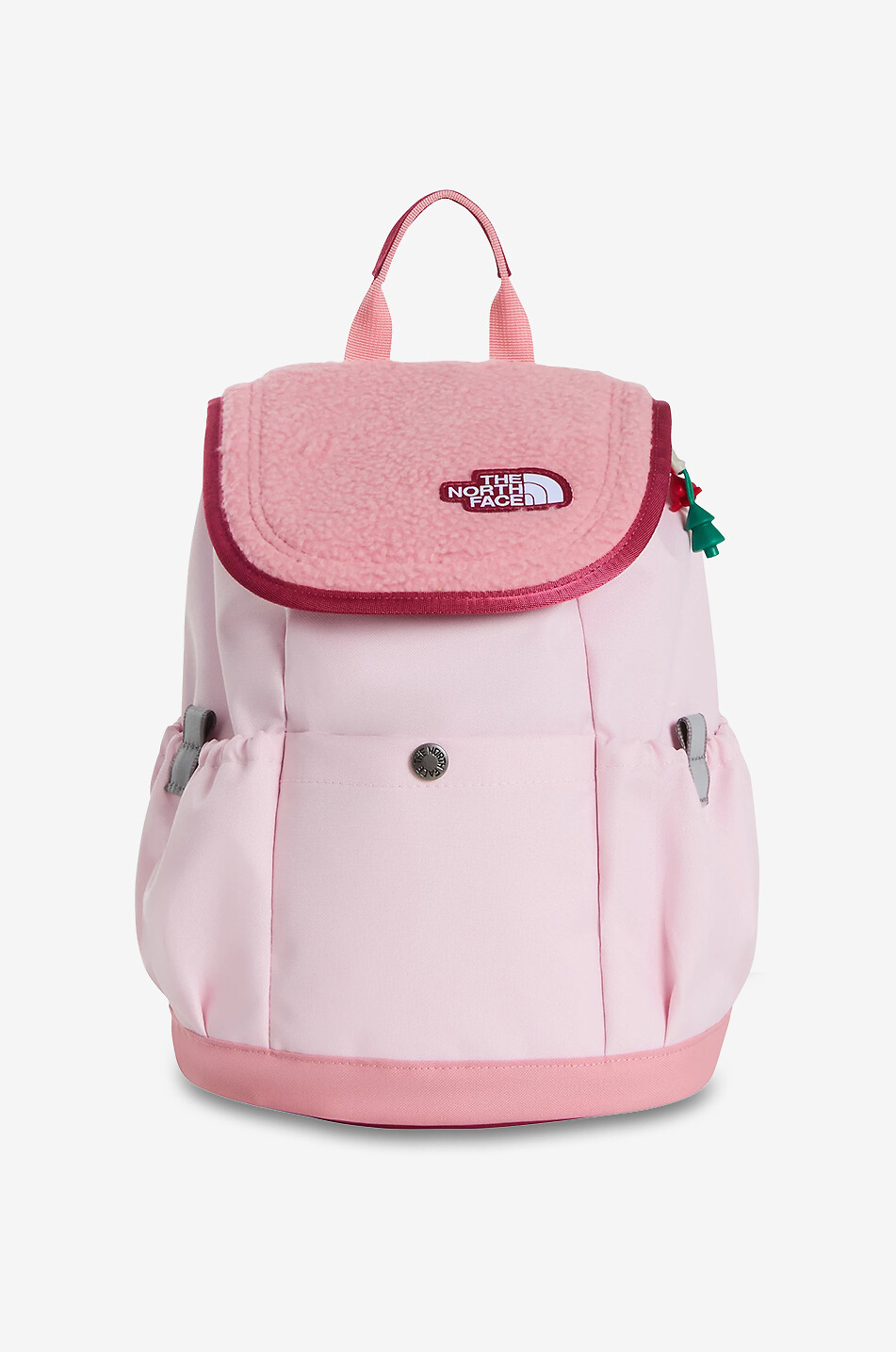 THE NORTH FACE Sac à dos garçon à rabat en polaire Mini Explorer Garçon ROSE 1