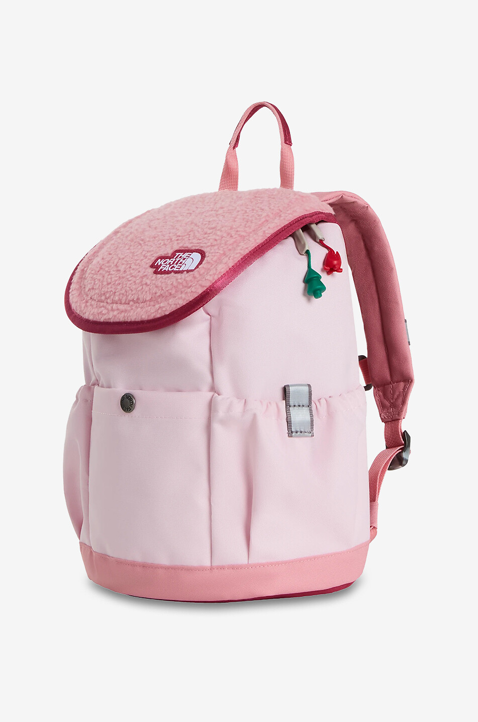 THE NORTH FACE Sac à dos garçon à rabat en polaire Mini Explorer Garçon ROSE 2