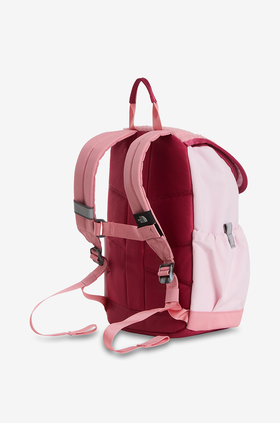 THE NORTH FACE Sac à dos garçon à rabat en polaire Mini Explorer Garçon ROSE 3