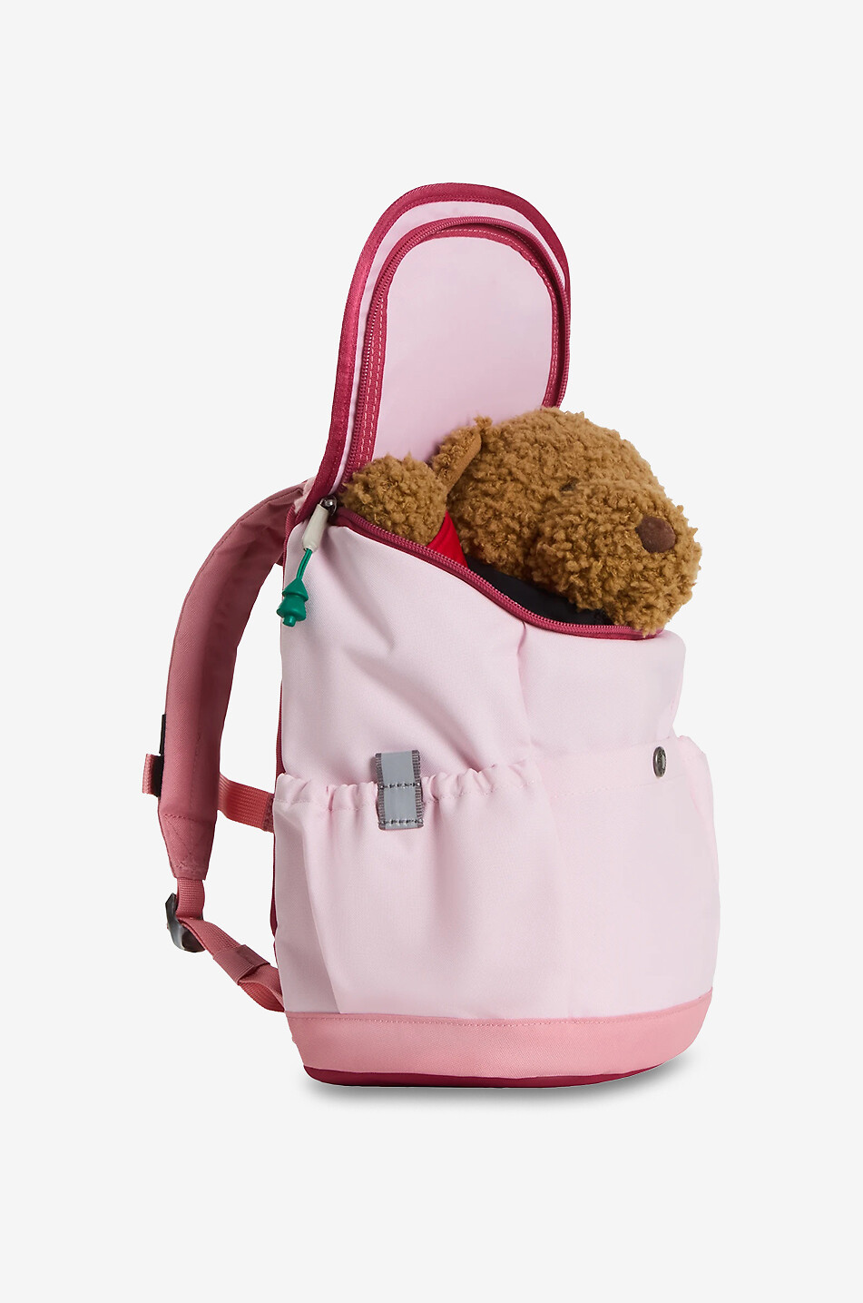 THE NORTH FACE Sac à dos garçon à rabat en polaire Mini Explorer Garçon ROSE 4
