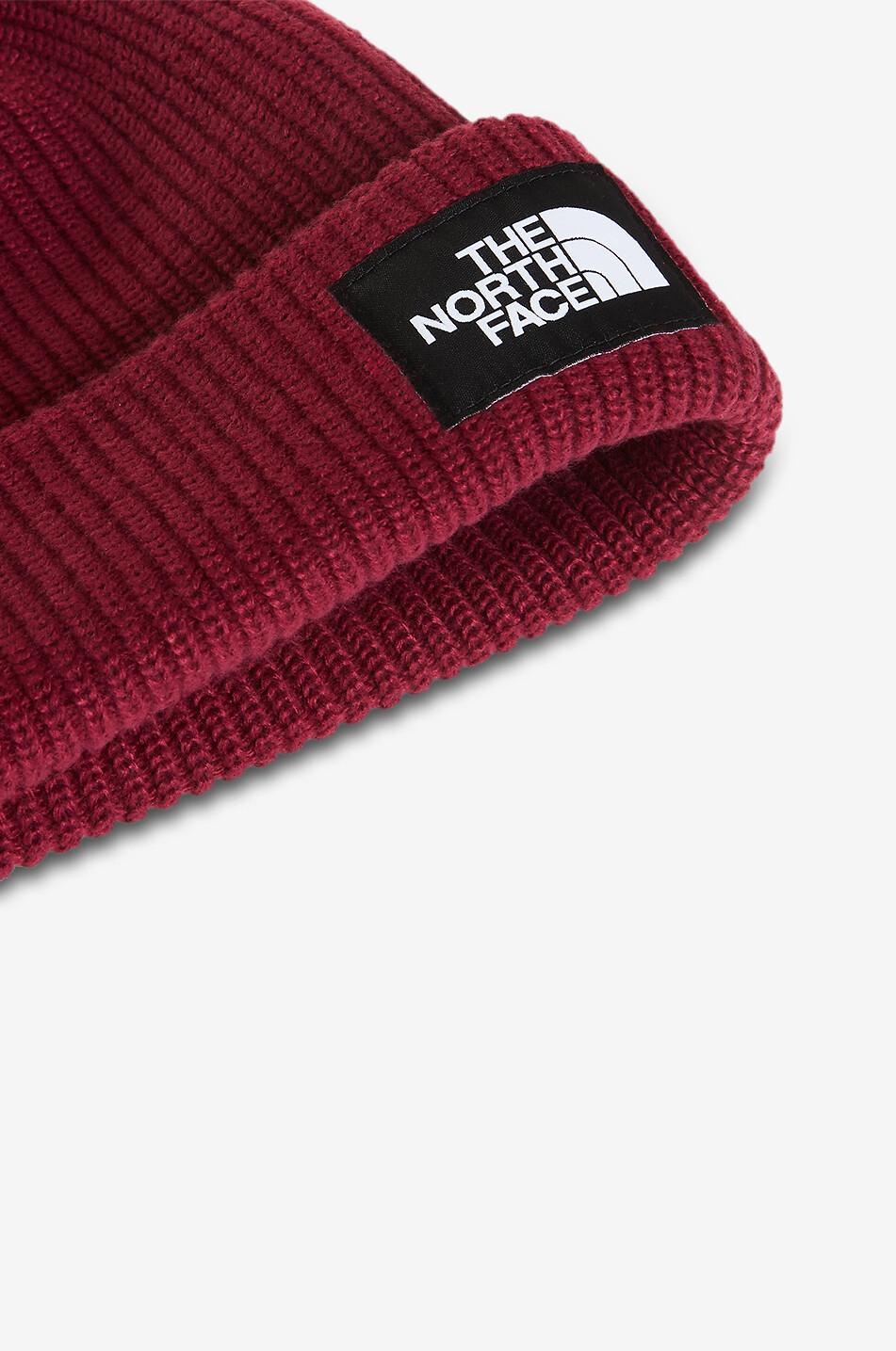 THE NORTH FACE Bonnet de ski doublé en maille côtelée Salty Lined FlashDry™ Homme ROUGE FONCÉ 2