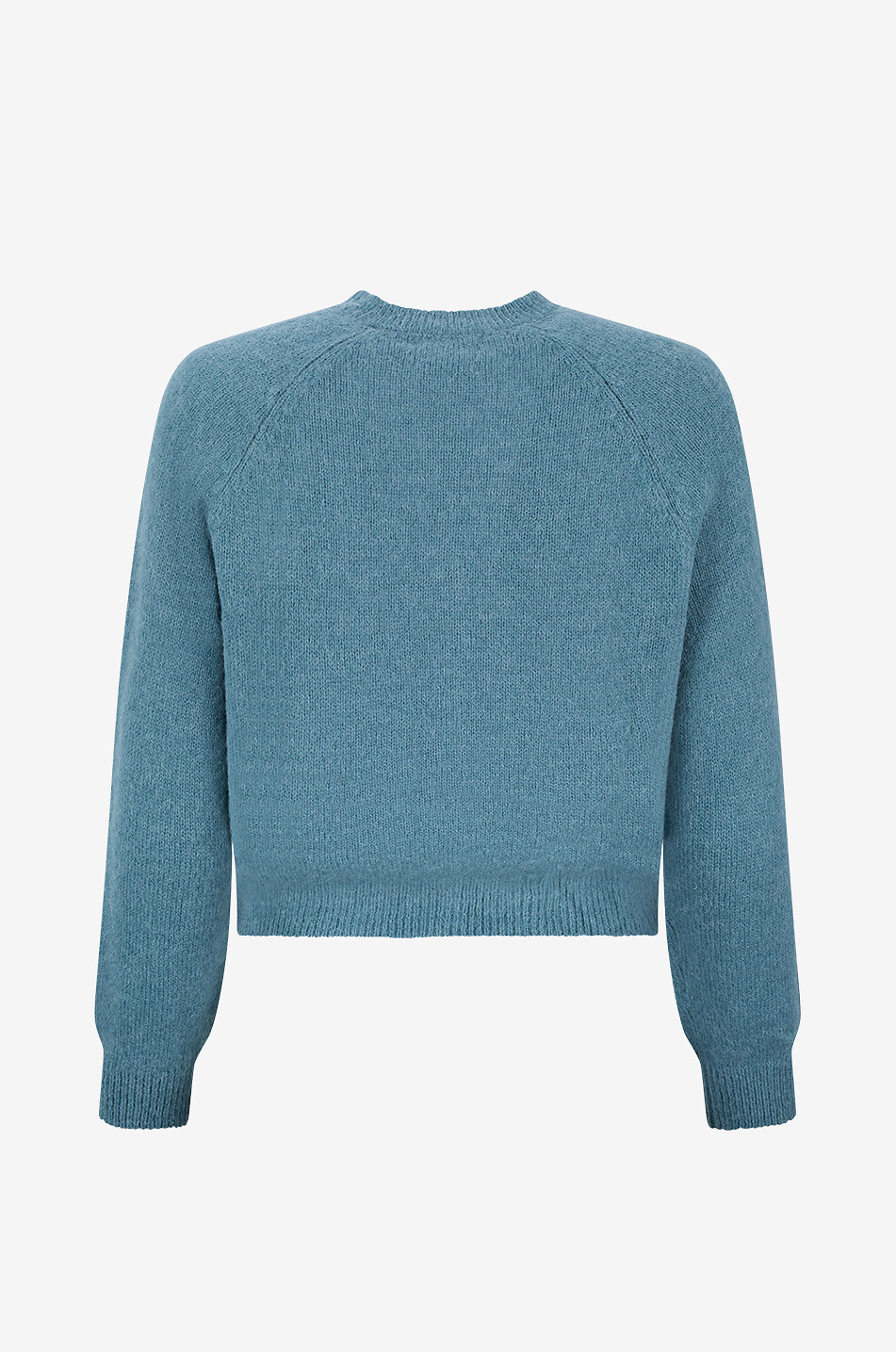 DÔEN Cardigan mit Rundhalsausschnitt aus Alpaka und Wolle Petra Damen BLAU 2