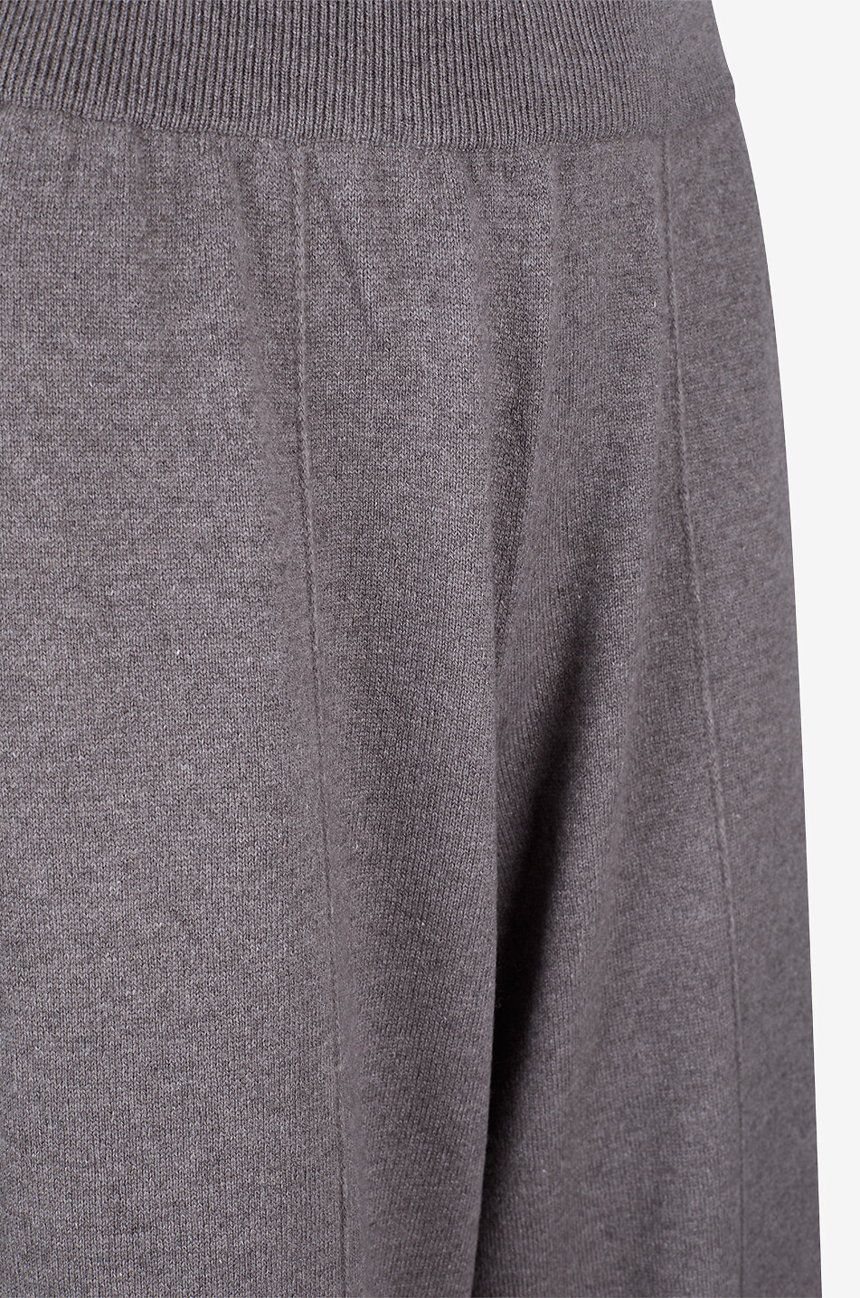 FABIANA FILIPPI Pantalon de jogging large en laine vierge et soie Femme MARRON 3
