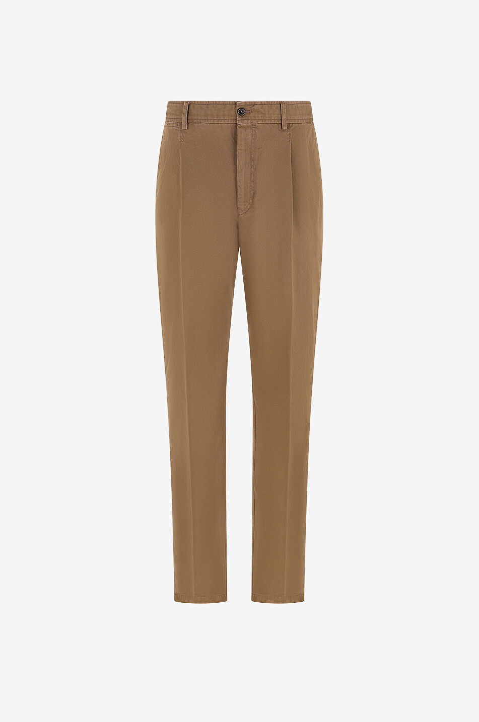 Pantalon chino droit à pince en coton Union
