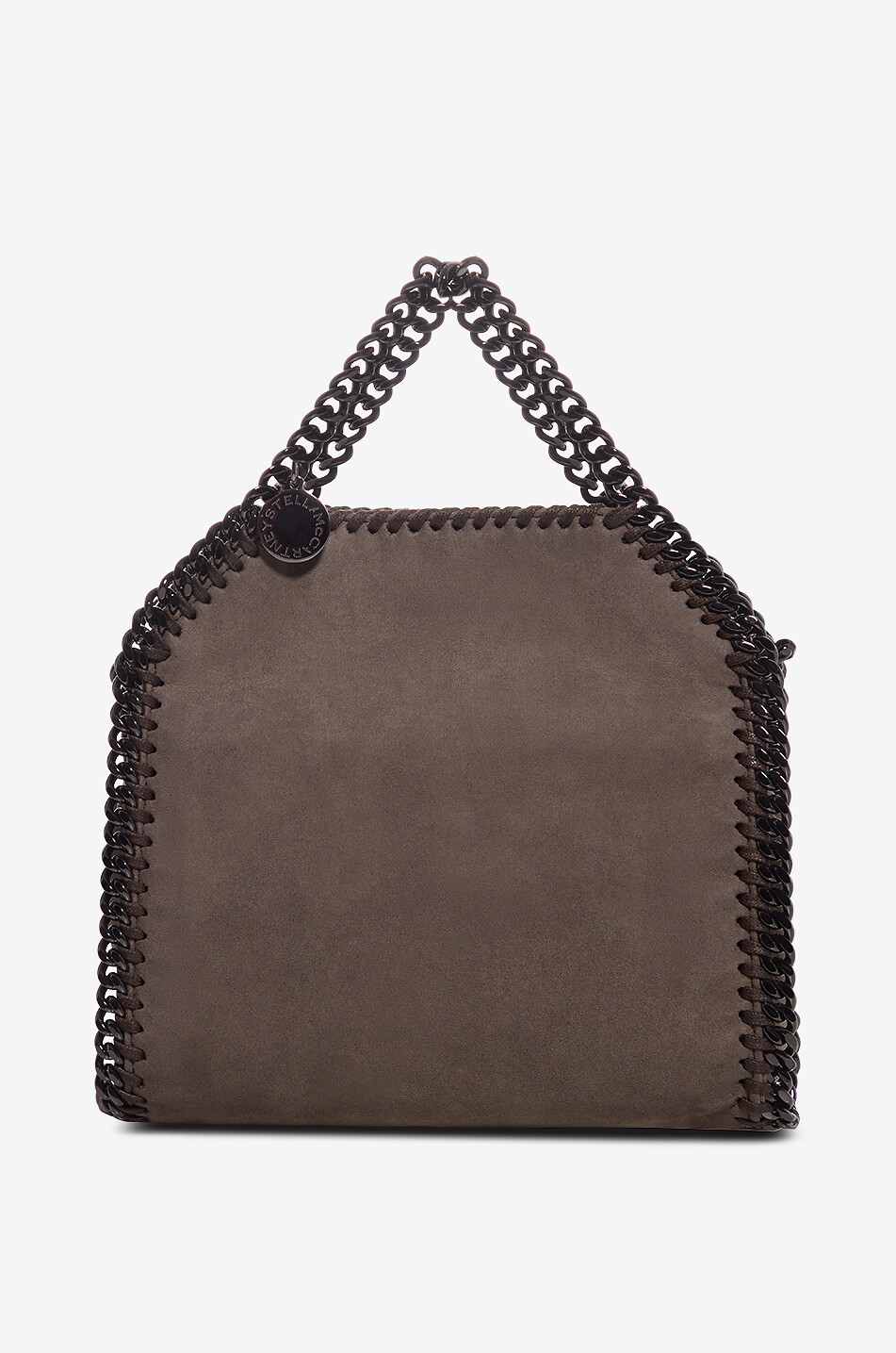 Falabella Tiny synthetic suede chain-strap shoulder bag