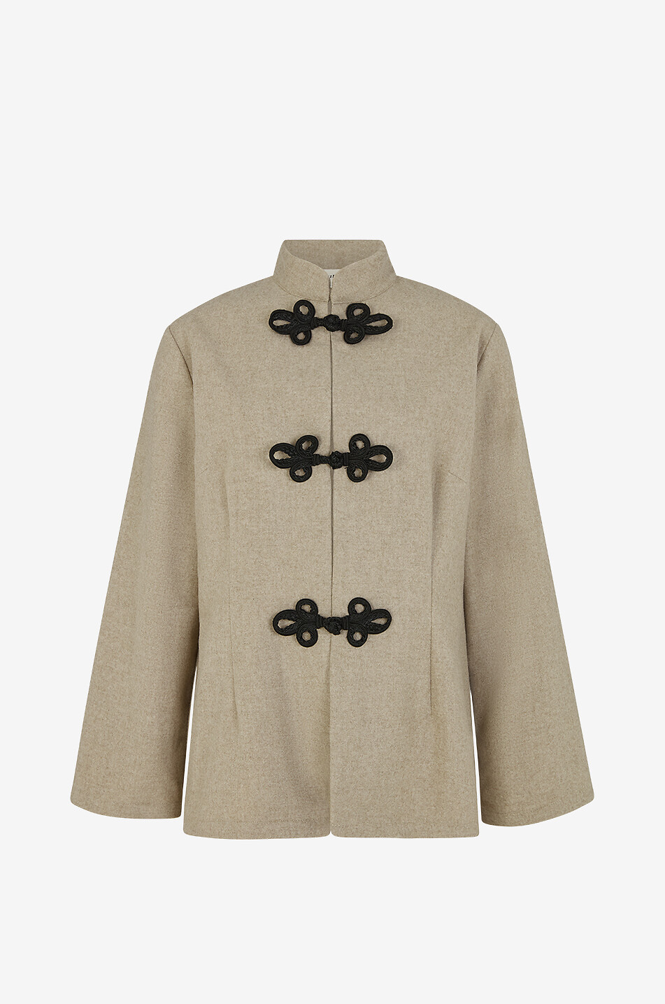 ARKITAIP Kurze Jacke mit Stehkragen aus Wolle Wilma Damen BEIGE 1