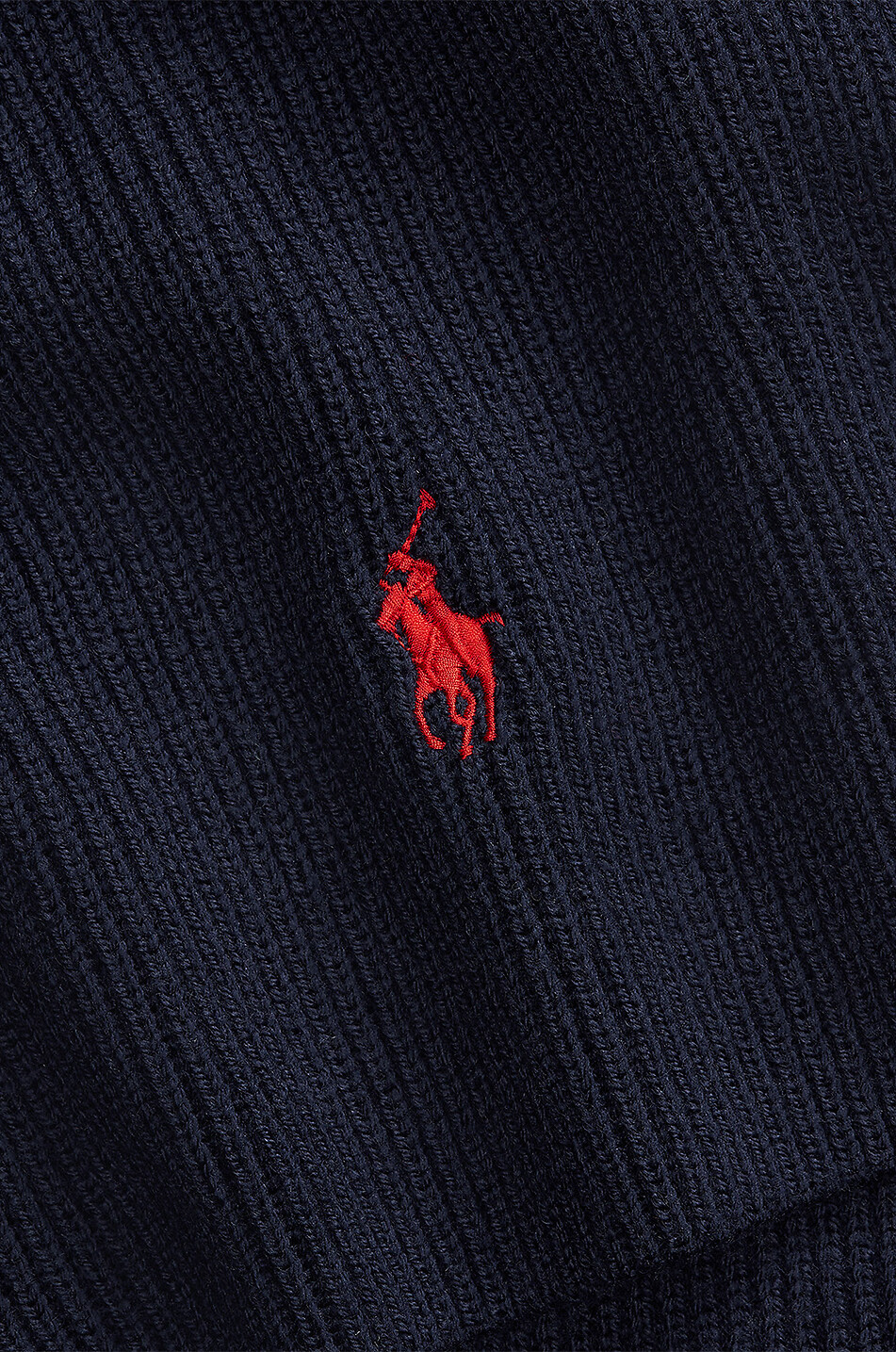 POLO RALPH LAUREN Mützen- und Schal-Set aus Wolle Pony Herren DUNKELBLAU 3