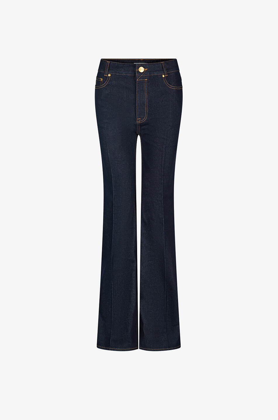 ZIMMERMANN Jean slim bootcut en coton mélangé Slim Flare Femme BLEU 1