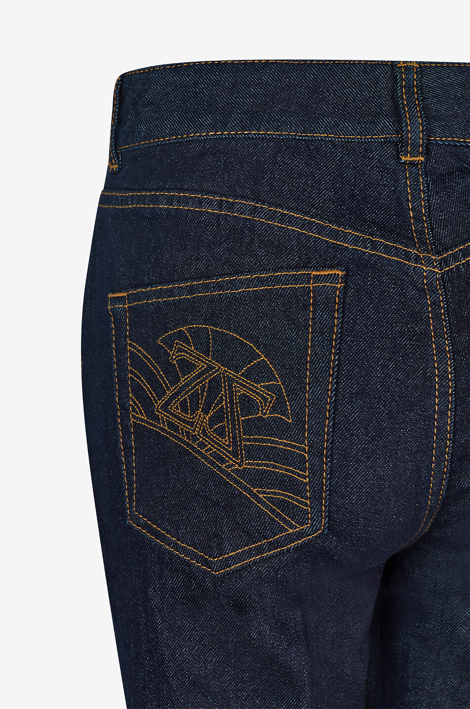 ZIMMERMANN Jean slim bootcut en coton mélangé Slim Flare Femme BLEU 3