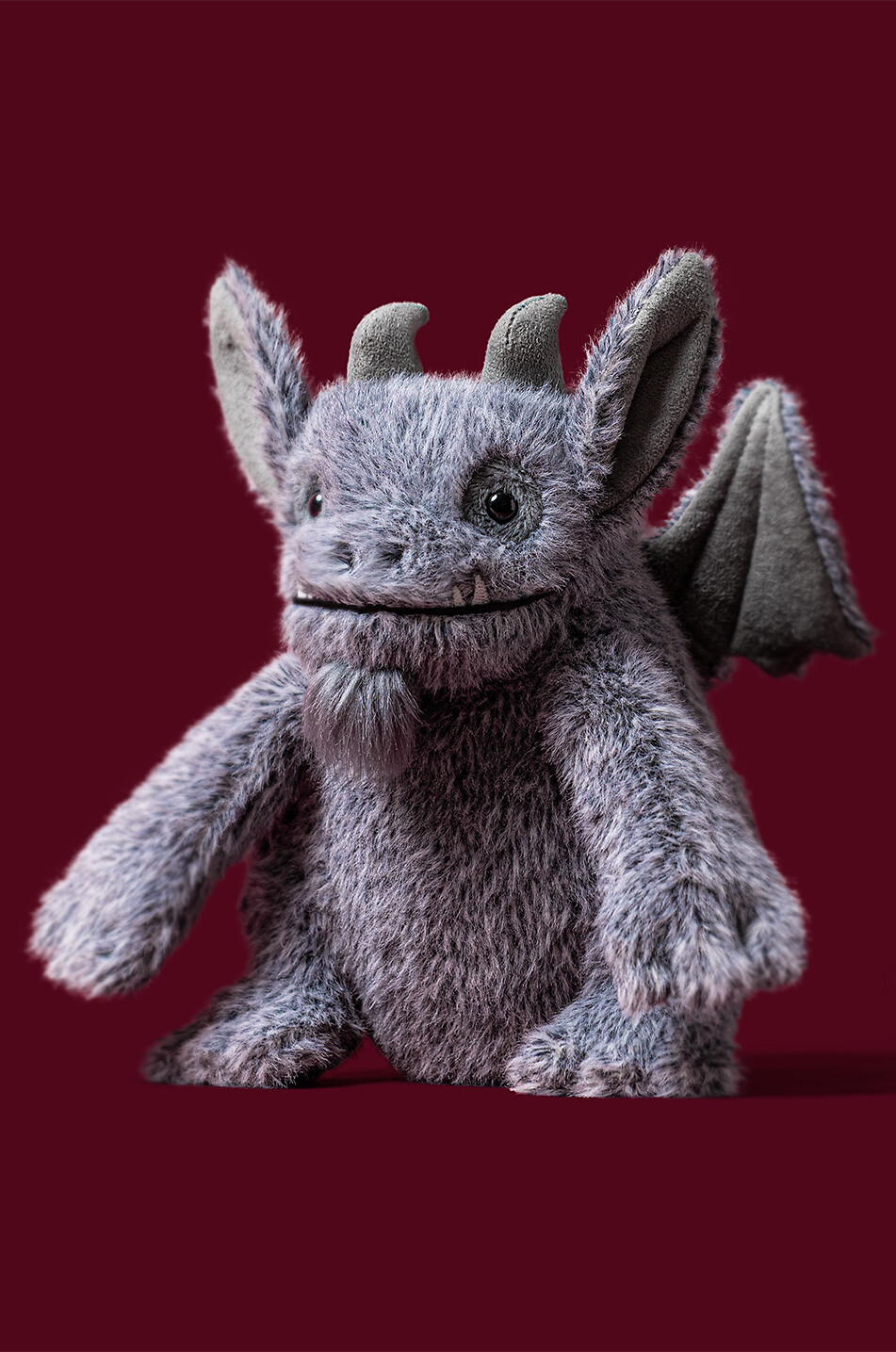 JELLYCAT Growlston Gargoyle children's plush gargoyle toy  DARK GREY 4