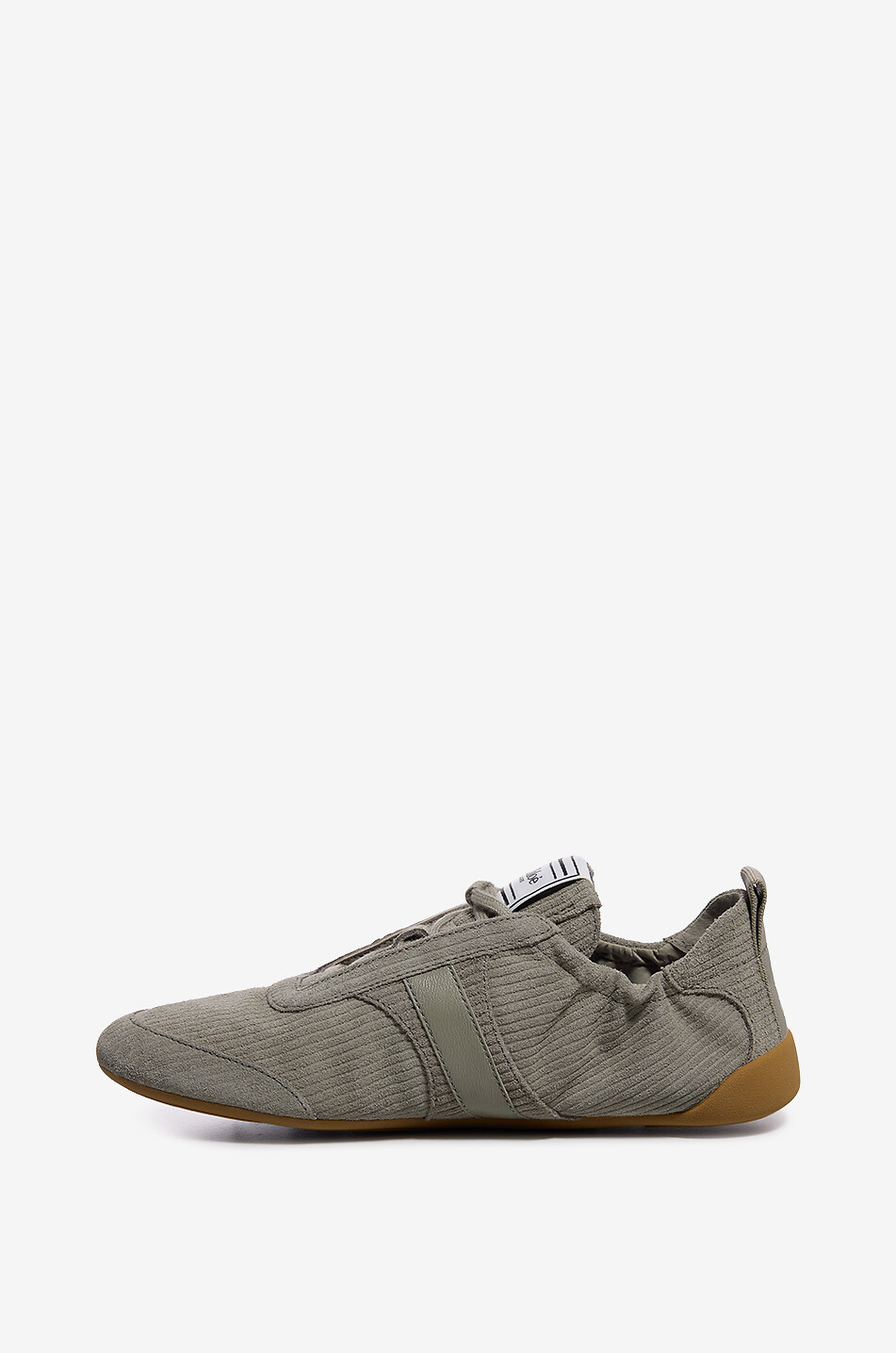 CHLOE Niedrige Ledersneakers mit Schnürung Kick Damen GRÜN 3