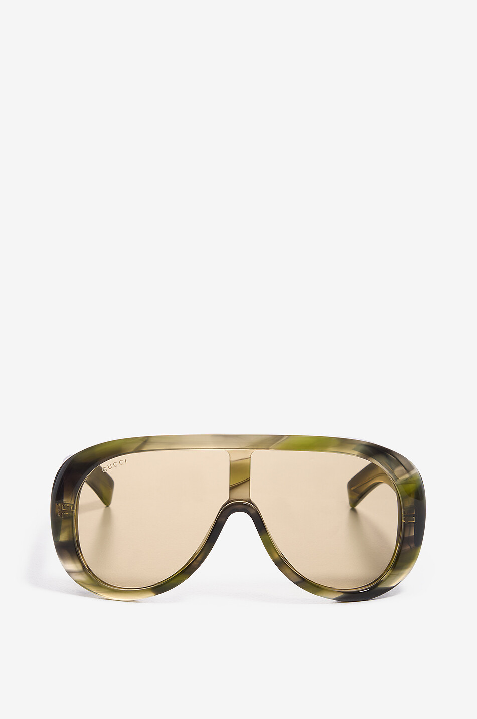 Lunettes de soleil masque aviateur en acétate
