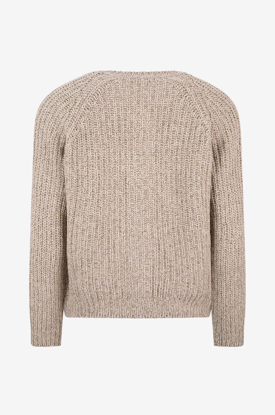 GRAN SASSO Melierter Cardigan mit Rundhalsausschnitt aus Schurwolle und Kaschmir Damen BUNT 2