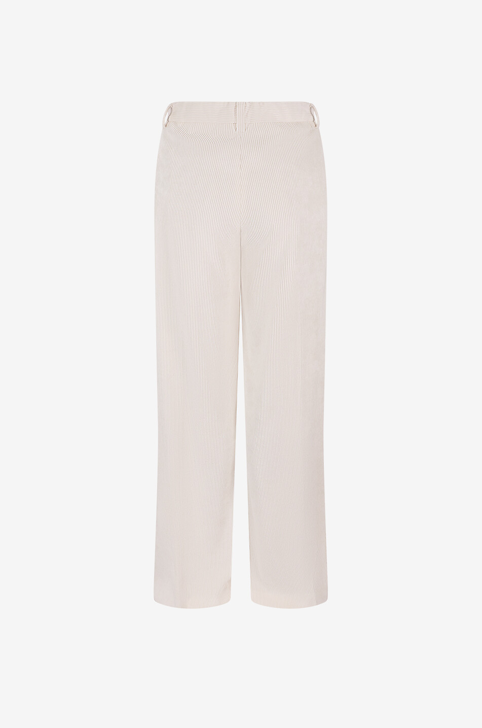 HERNO Weite Hose aus Cord Damen CREMEFARBEN 2